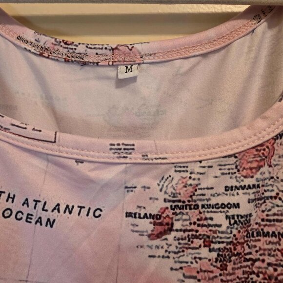 Pink World Skater Dress M - Picture 3 of 4